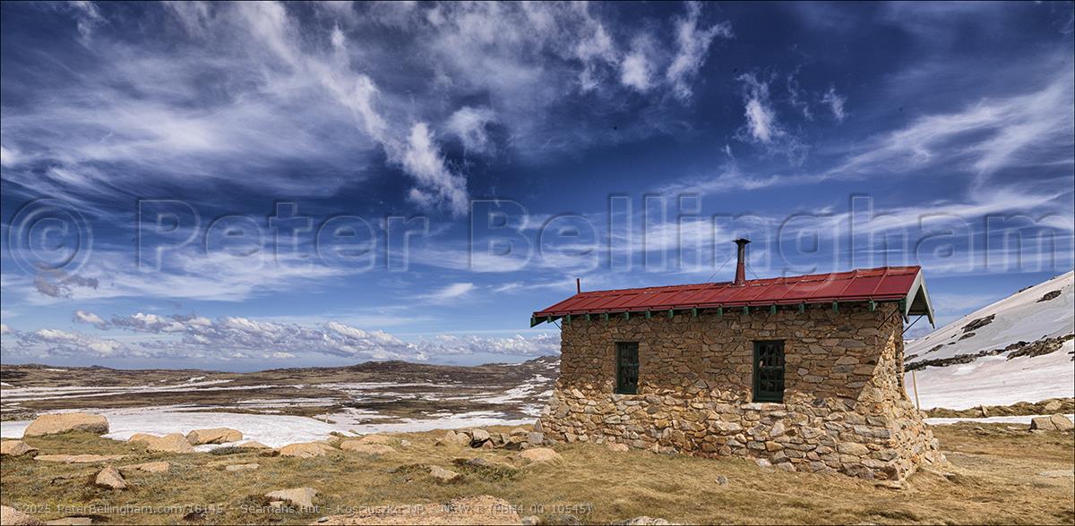Peter Bellingham Photography Seamans Hut - Kosciuszko NP - NSW T (PBH4 00 10545)
